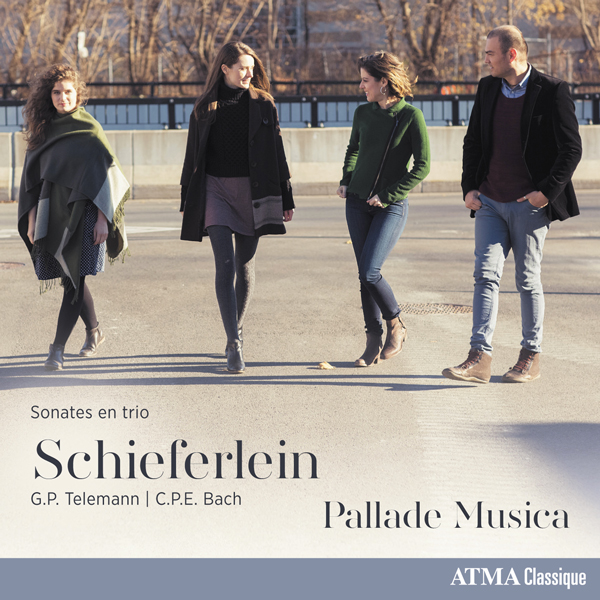 Trio Sonatas - Schieferlien, CPE Bach, & Telemann