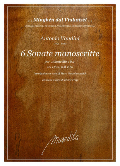 Vandini, Antonio (1691–1778): 6 Sonate manoscritte