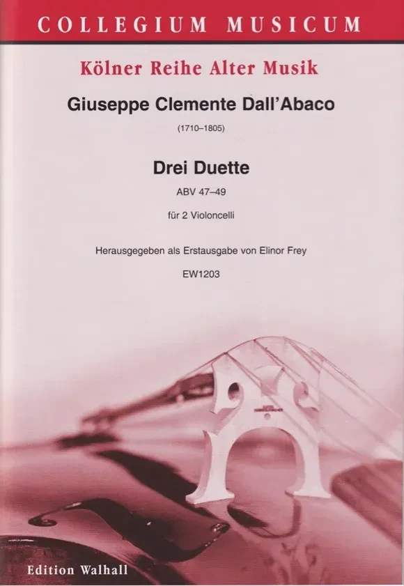 Dall'Abaco Cello Duos