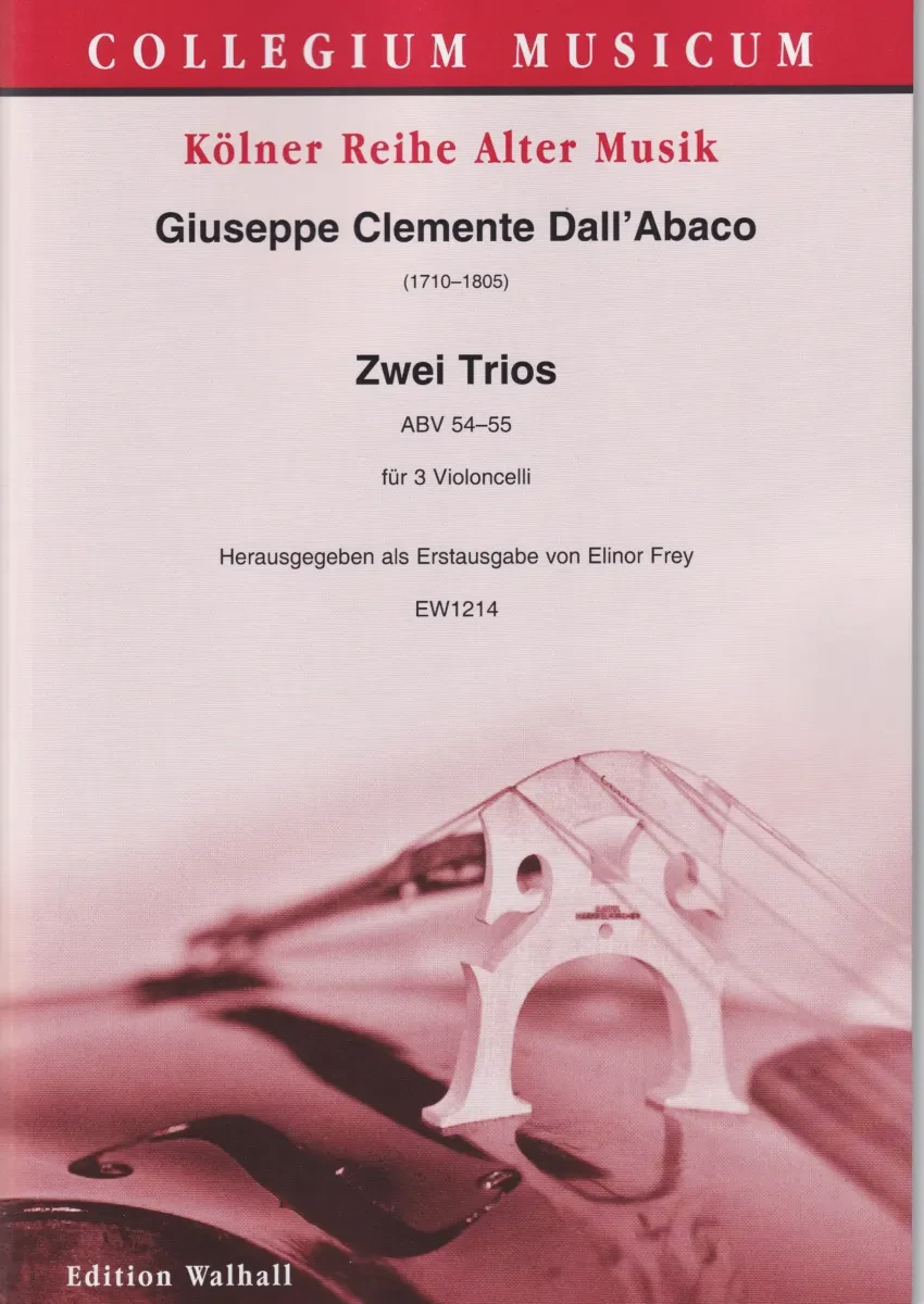 Dall'Abaco Cello Trios