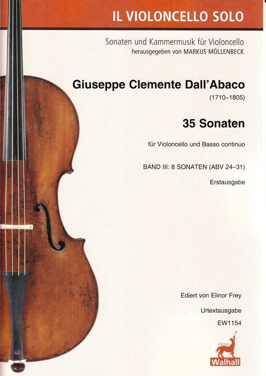Dall'Abaco Sonatas Edition - Vol. 3
