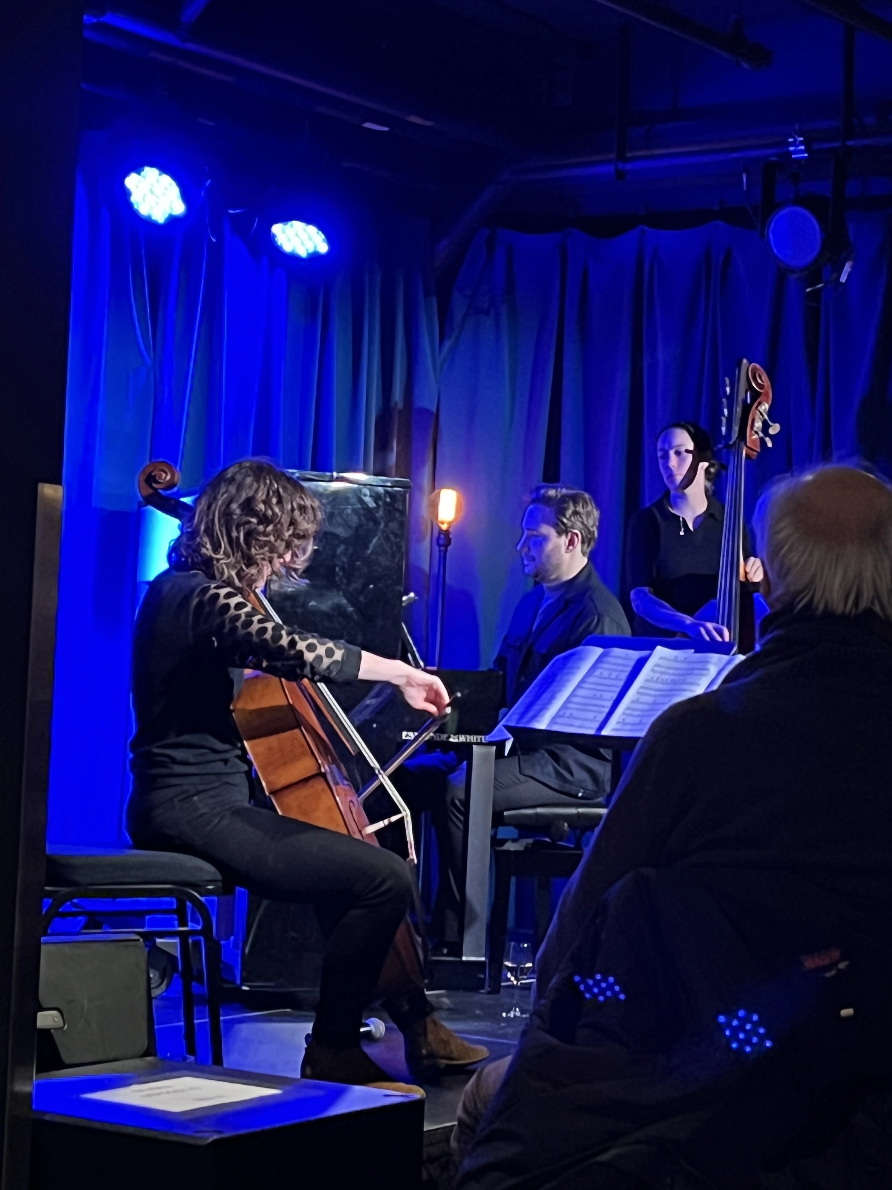playing jazz